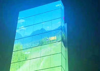 3D段階の透明なガラス導かれたスクリーンの理性的な相互フル カラー