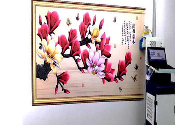 24㎡/H 720X1080DPI CMYKの縦の壁絵画機械